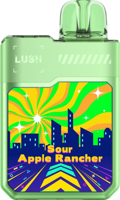 Digiflavor Geekbar LUSH kertakäyttöiset Z28J4D15 Digiflavor vape for sale hapan omenatarjoaja